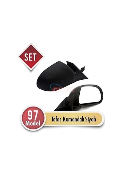 Tofaş Uyumlu Doğan Kartal Şahin Dış Dikiz Aynası Tk. Yumurta Siyah 97