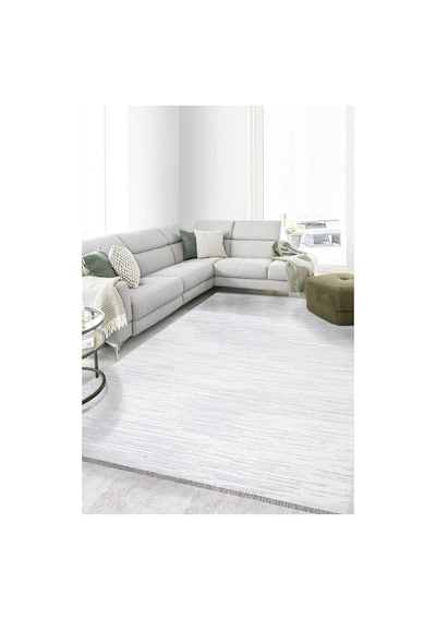 Kilimista Milano Ml109 Krem Leke Tutmaz Antialerjik Yıkanılabilir Dokuma Dekoratif Halı Kilim