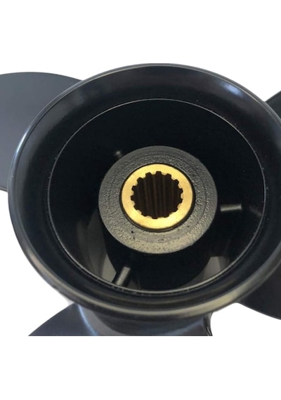 Yamarine Mercury Dıştan Takma Motor Pervanesi 15/20hp Outboard Propeller ''black Series'' Diameter: 9.25ø X Pitch: 10'' Spline: 14 Diş 48.897752a11