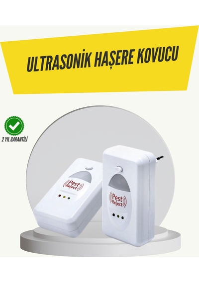 Ultrasonik Haşere Kovucu Cihaz 150 M2 Etki Alanı -
