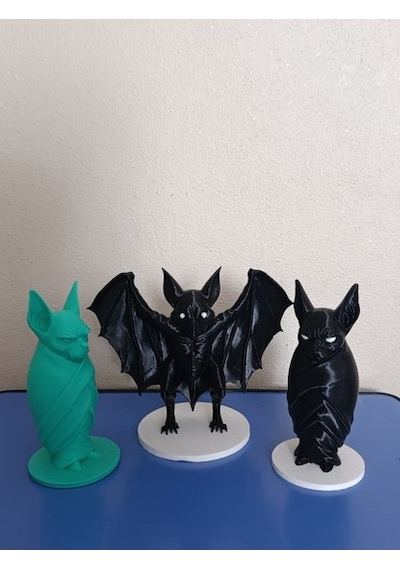 Urartu 3d 3'lü Yarasa Dekoru Model:hbcv0000b2fı1p