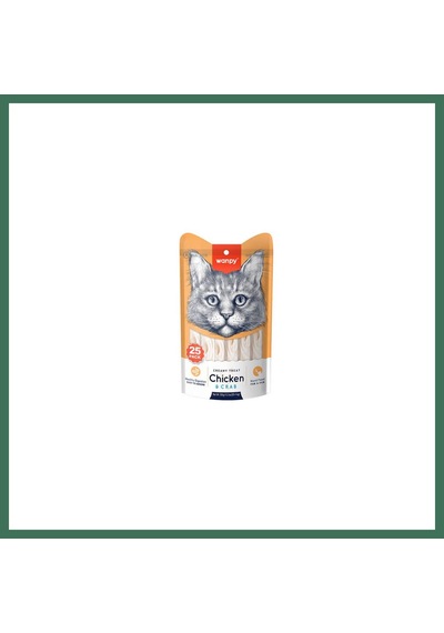 Wanpy Tavuklu Ve Yengeçli Krema Kedi Ödülü 25x14 Gr Bss