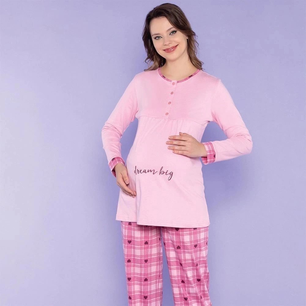 Over Sleep By Poleren Over Sleep 757 Kadın Lohusa Pijamatakım Over Sleep By Poleren Over Sleep 757 Kadın Lohusa Pijamatakım