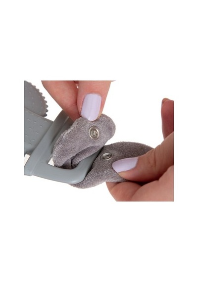 Diş Kaşıyıcılı Gri Ayıcık Uyku Arkadaşı Peluş Malzeme İle 001 - Beyaz
