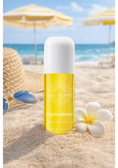 Copacabana Floral & White Flowers Body Mist 180 Ml