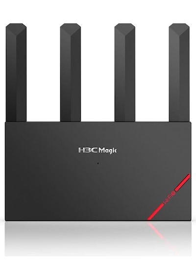 H3c Magic Nx30, Dual Band, Wifi 6, 3000mbps, 4port Gigabit, 4ad Anten, Masaüstü, Router, Access Point