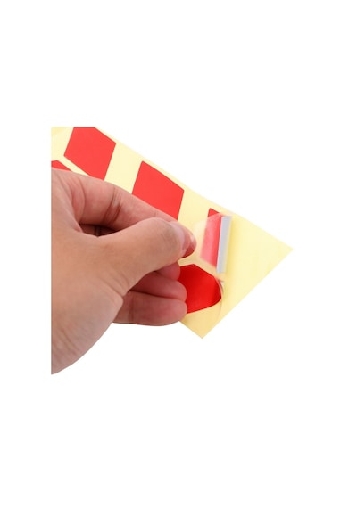 Motosiklet Çamurluk Yıldız Sticker Universal Gri Reklektif-2 Adet