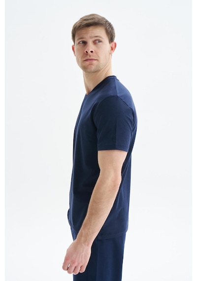 AR-MA Arma Erkek Regular Fit Basic Süprem V Yaka Tişört Y29344472102 Lacivert