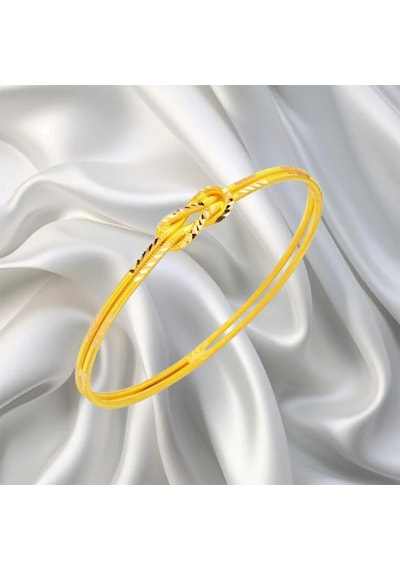 Leva Gold 22 Ayar Ajda Model Aşk Düğümü Bilezik 15 Gr
