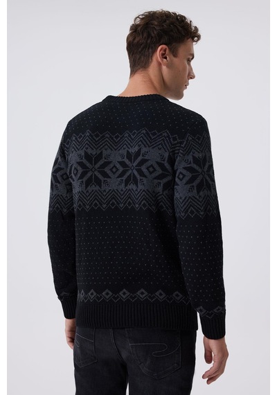 Lee Cooper Erkek Snowy Kazak 241036 Siyah Siyah