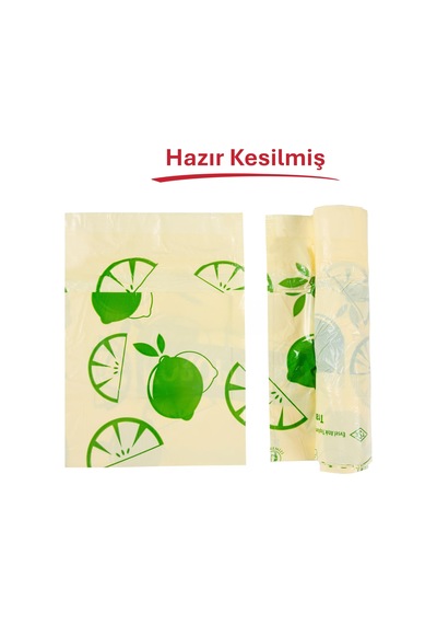 Koroplast Limon Kokulu Büyük Boy Büzgülü Çöp Poşeti 10'lu 65x67 C
