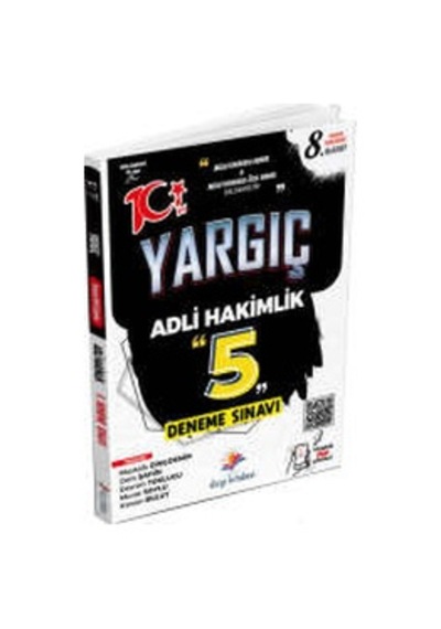 Dizgi Kitap 2025 Yargıç Adli Hakimlik Tamamı Yenilenmiş Pdf Çözümlü 5 Deneme 8. Baskı