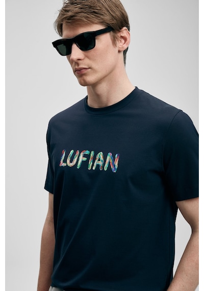 Lufian Surge Erkek T-shirt 111020317 Lacivert