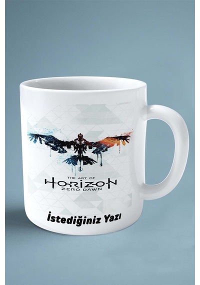 Horizon Oyun Baskılı Kupa Bardak Çift Taraflı Kişiye Özel Model 8 Çok Renkli