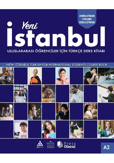 Yeni Istanbul A2 Turkish For International Students Course Book -  Mehmet -  Kültür Sanat Basımevi
