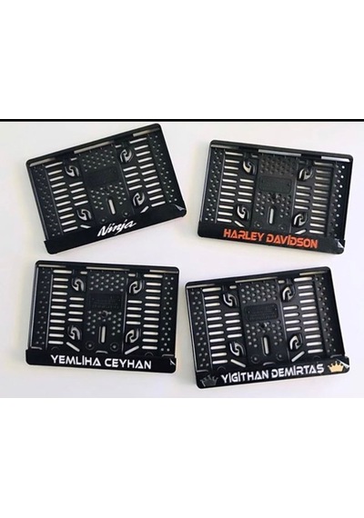 Appcity Kişiye Özel Isimli Motosiklet Plakalık 272519951