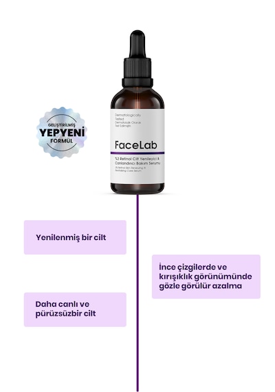 Facelab Yenileyici ve Canlandırıcı Serum 30 ML