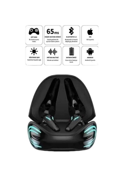 Android Ve İos Uyumlu Bluetooth Kulaklık Gaming Kulaklık Mini