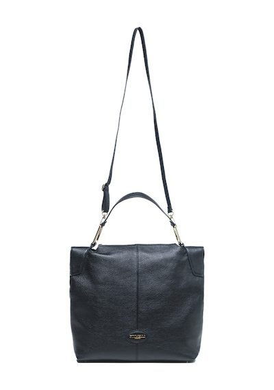 Omuz Çantası Kadın Ivonne L Piumelli Milano Bag D28 Black Siyah