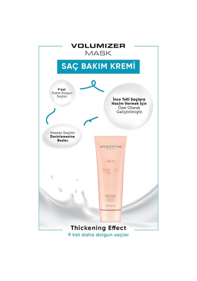 Momentum Volumizer Durulanmayan Saç Maskesi 250 ML