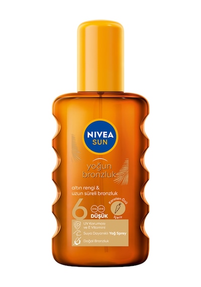 Nivea Sun Karoten Güneş Yağı Spreyi 200 Ml 3 Adet