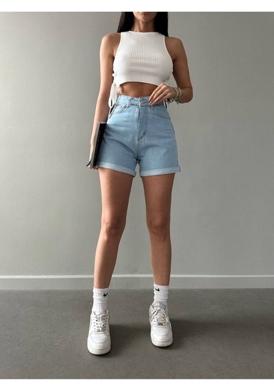 Viking'S Line Mom Denim Şort