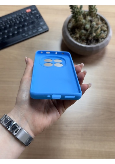 Redmi Note 14 Pro 5g Silikon Kılıf Xfab Mavi