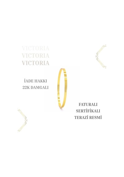 12 Gr Yatırımlık Altın 3 Mm Kibrit Çöpü Bilezik Sertifikali 22 Ayar Damgalı Faturalı İade Hakkı