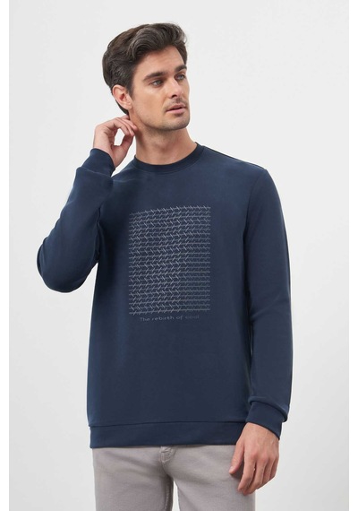 Morven Erkek Marine Trend Bisiklet Yaka Sweat-shirt 25ks063003210 Marine Marine Çok Renkli Morven Erkek Marine Trend Bisiklet Yaka Sweat-shirt 25ks063003210 Marine Marine Çok Renkli