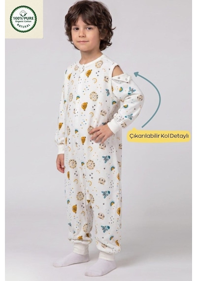 Cantoy Pazen Çıtçıtlı Çıkarılabilir Kollu Bebek Çocuk Uyku Tulumu %100 Pamuk Natural 1.0 Tog Mavi Cantoy Pazen Çıtçıtlı Çıkarılabilir Kollu Bebek Çocuk Uyku Tulumu %100 Pamuk Natural 1.0 Tog Mavi