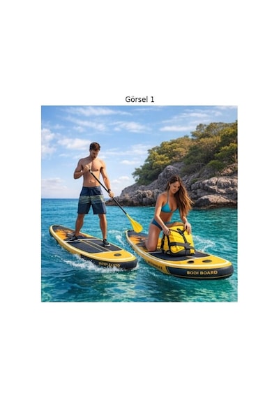 Paddle Board Sup Bodi Cyber Cat Şişme Stand 350x84x15cm Full Set