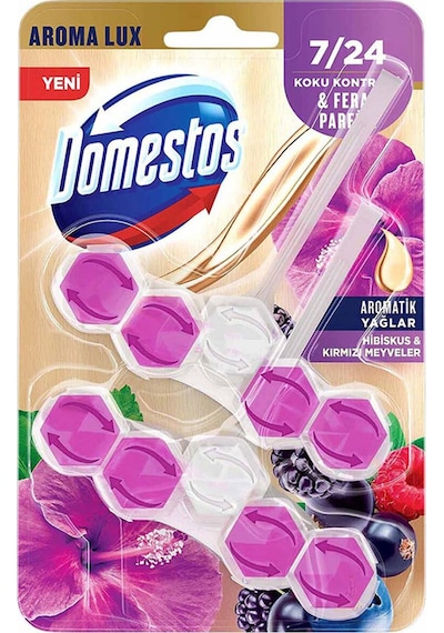 Domestos Wc Blok Lux Hibiskus & Kırmızı Meyveler 2 X 50 G
