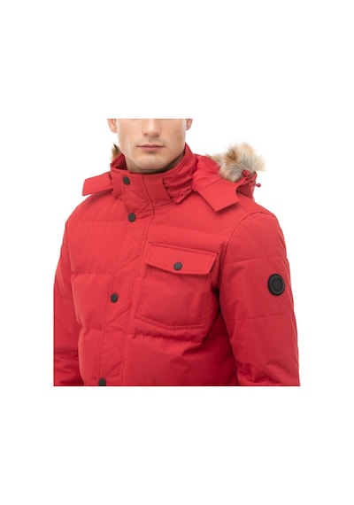 Nautica Erkek Kırmızı Su Geçirmez Mont