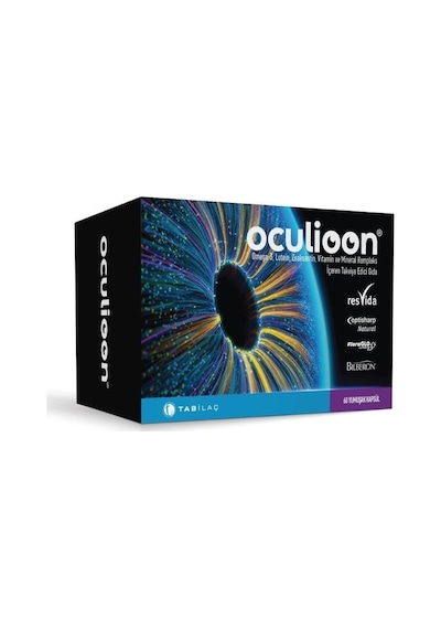 Oculioon Omega-3 Lutein Zeaksantin Vitamin Ve Mineral Kompleks 60