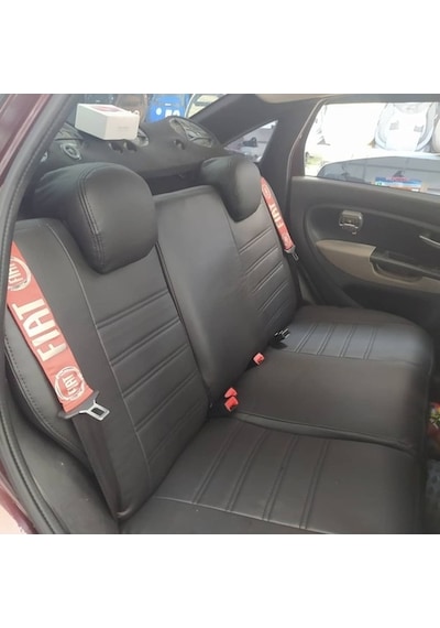 Fiat Linea Araca Özel Deri Oto Koltuk Kılıfı