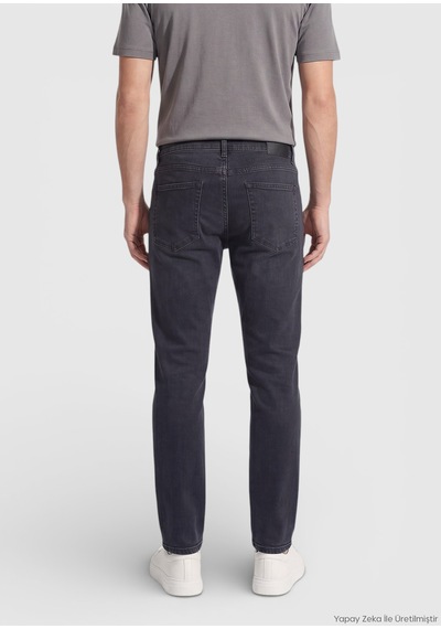 Ramsey Antrasit Slim Fit Denim Pamuk Karışımlı Pantolon antrasit hard Coal