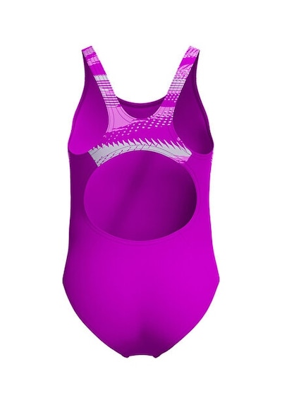 Speedo Hyperboom Splice Muscleback Jf Pink Kız Çocuk Mayosu 8-00372918627 Pembe