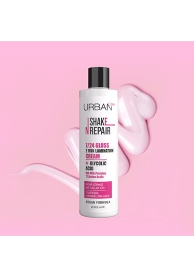 Urban Care Shake N Repair 7/24 Glikolik Asit İçeren Gloss Laminasyon Parlaklık Etkili Durulanan