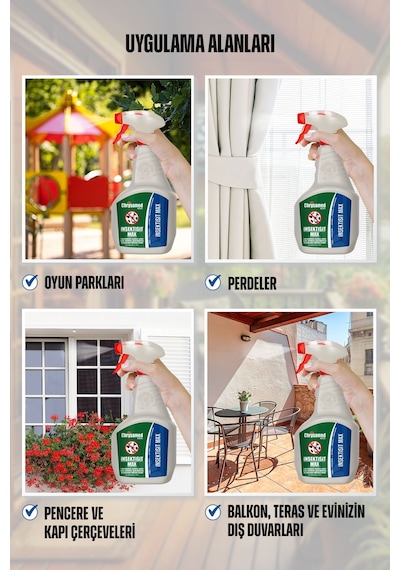 Chrysamed Max Böcek İlacı 1 L