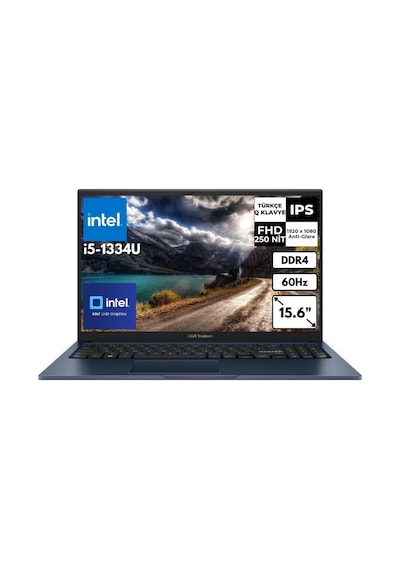 Asus VivoBook 15 X1504VA-NJ2404AT59 i5-1334U 40 GB 2 TB SSD 15.6" W11P Dizüstü Bilgisayar