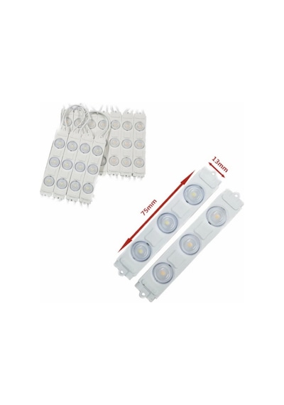 220 Volt 1.5 Watt Modül Led Amber Sarı 5 Adet
