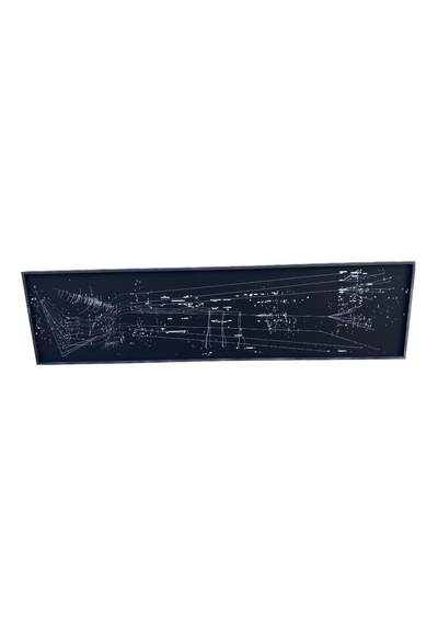 Asemic Sound Mappings Sergisi Asemik Resmi 62x244 cm 011