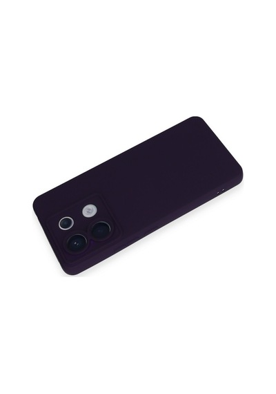 Xiaomi Redmi Note 13 Pro 5g Uyumlu Kılıf Nano İçi Kadife Silikon - Mor