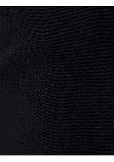 Koton Kumaş Şort Slim Fit Chino Düğmeli Katlı Paça Cep Detaylı Siyah 4sam40107hw