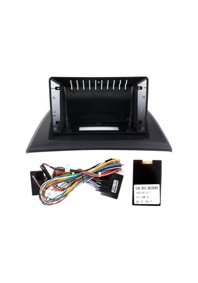 Govimaks Bmw X3 2004-2012 Uyumlu 9 İnç Androıd Multimedya Çerçevesi - Soket - Canbus