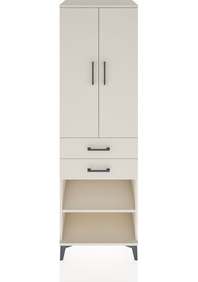 Hyperion Dolap 2 Raflı 2 Çekmeceli Tek Askılı 60x44x195 Aytaş... Aytaşı