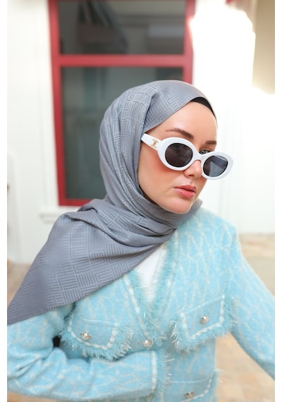 Silk Home Deluxe Şal 40005-04 Gri