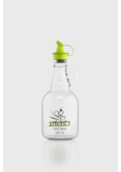 Renga Urla Olive Oil 500 Ml Yeşil Kapaklı Cam Yağlık 152076 Yeşil