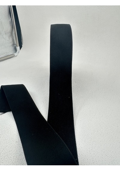 4 Cm Desenli Muss Lastik-5 Metre Siyah