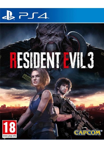 Resıdent Evıl 3 Pegı Eng Std Ps4 Oyun